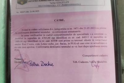 Teren de 5500 mp, în Ruși-Ciutea - 1