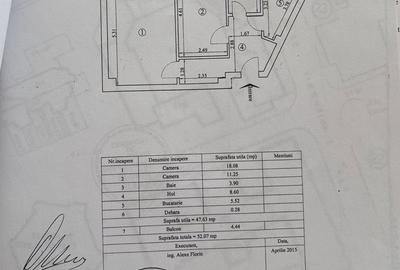 Palas-A. Panu-Hala Centrala – 2 CD, mobilat si utilat, et. 1, bloc 1984 - 16