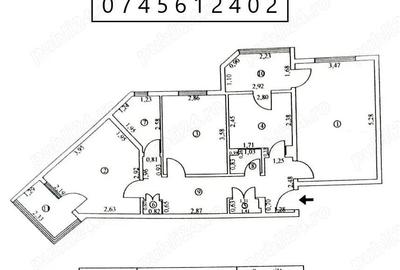 Apartament cu 3 camere decomandat în Vest - 2