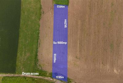 Teren intravilan de 1660 mp, în Central - 2