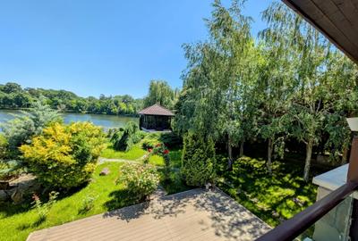 Mogosoaia,vila robusta cu vedere spectaculoasa catre lac,palat,parc,1750mp teren - 2