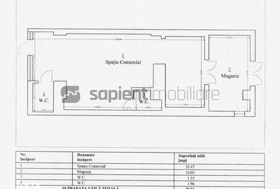 Spațiu comercial, de 49 mp, în Decebal - 2