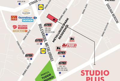 Garsonieră decomandată, mobilată în Apărătorii Patriei - 8