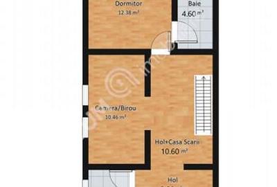 Casa intabulata cu 4 camere 3 bai si teren de 301 mp zona Ar - 8