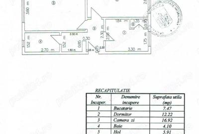 ULTRACENTRAL-2 CAMERE DECOMANDAT ,CENTRALA GAZ, ETAJ 4 - 4