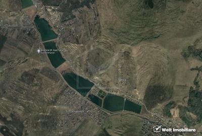 Teren 1000 mp, Campenesti, panorama frumoasa, expunere S, utilitati - 3