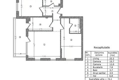 Apartament cu 3 camere The Suburb Buftea - 18