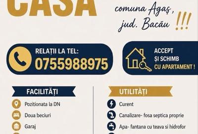 Casă cu 4 camere în Comănești - 1