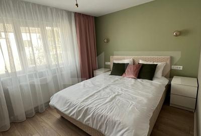 Apartament renovat, 2 camere, 50 mp, geam la baie, zona George Enescu - 3