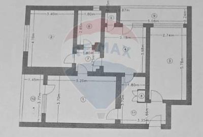 URGENT! Apartament 3 camere,  92.5 mp utili, Grigorescu - str. Buzau - 10