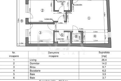 Apartament cu 3 camere decomandat în Dorobanți - 40