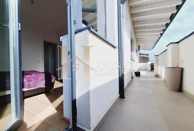 In oras, zona BRAYTIM. Penthouse cu 3 camere. Model cu 2 bai si dressing. - 12