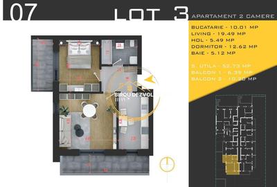 Apartament cu 2 camere în Titan - 4