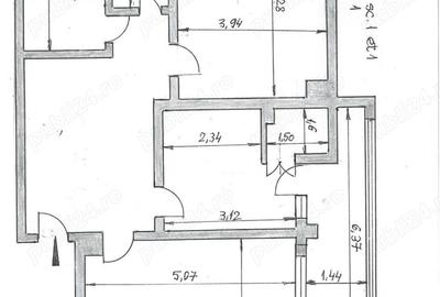 Apartament cu 3 camere decomandat în Mazepa 1 - 2