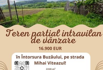 Teren agricol intravilan de 2220 mp, în Întorsura Buzăului
