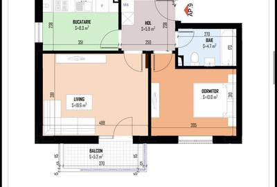 Apartament cu 2 camere în Central - 5