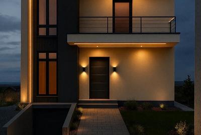 Casa individuala moderna D+P+1 cu garaj la demisol - 3