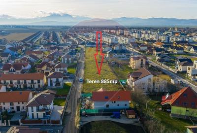 Teren intravilan 885mp de vanzare in Ghimbav - Cartierul Florilor - 6