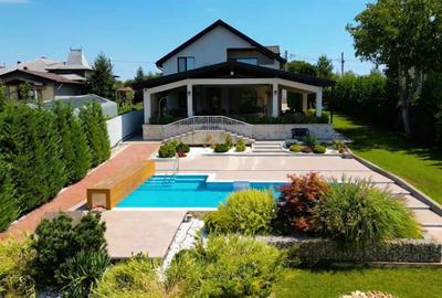 BRANESTI-VILA SUPERBISSIMA,LA LAC,PISCINA,FANTASTICA,UNICAT,700000 EURO - 9