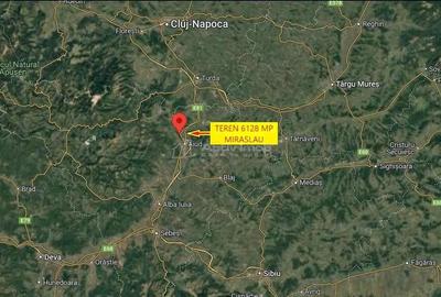 Teren de 6128 mp, în Mirăslău - 3