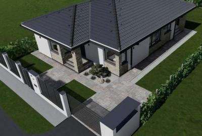 Casă cu 3 camere în Sântandrei