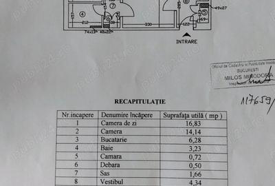 Apartament cu 2 camere semidecomandat în Drumul Taberei - 15