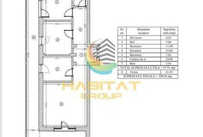 Apartament cu 3 camere decomandat în Titan - 2