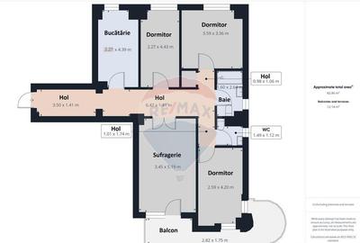 Apartament cu 4 camere de inchiriat in zona Centrul Civic - 3