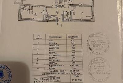 Apartament cu 3 camere decomandat în Babadag - 7