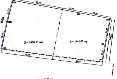 Teren INTRAVILAN cu deschidere la balta - 5