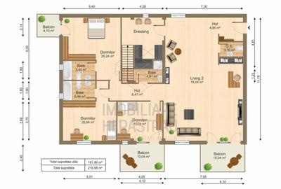 Apartament cu 7 camere, mobilat în Floreasca - 12