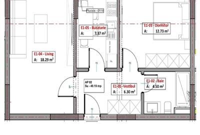 Apartament cu 2 camere decomandat în Dobroești - 3