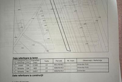 Teren de 6600 mp, în Valea Lupului - 1