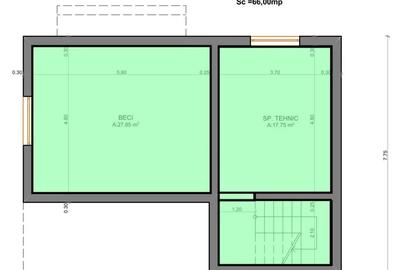 Casa Arhitectilor individuala 6 camere, garaj, teren 650 mp, Cartierul Arhitectilor, Calea Cisnadiei - 6