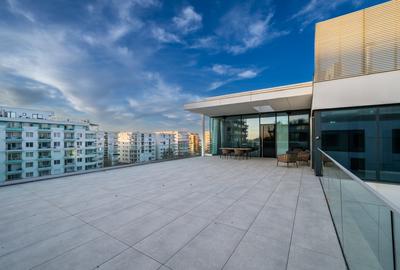 Penthouse cu 4 camere decomandat, mobilat în Nord - 16