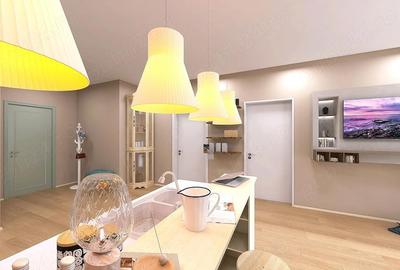 Apartament cu 2 camere semidecomandat în Central - 1