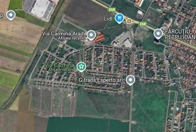 Teren Construcții intravilan de 500 mp, în Vladimirescu