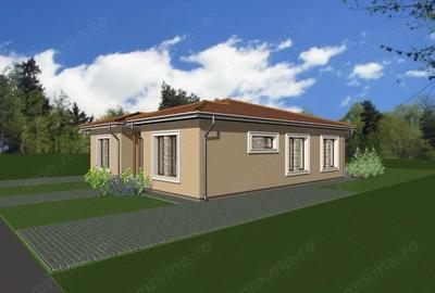 Duplex pe parter, 3 camere, 87 mp utili, teren 300 mp Urseni - 3