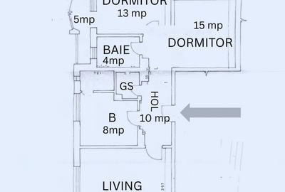 APARTAMENT 3 CAMERE - NERVA TRAIAN - CENTRALA PROPRIE - 20