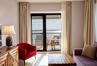 Apartament amenajat deosebit, Mamaia Centru, vedere mare, termen lung, terasa - 8