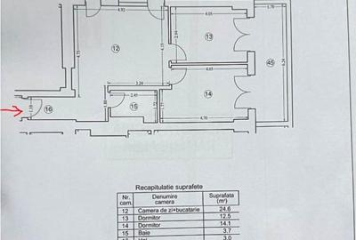 Apartament cu 3 camere semidecomandat în Fundeni - 29