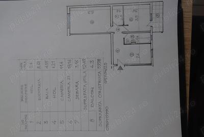 Apartament 2 camere decomandat - 1