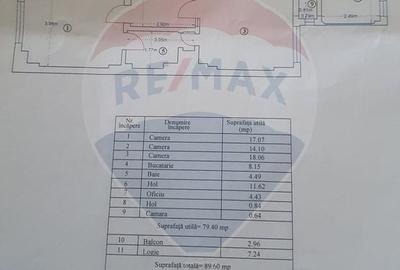 Apartament cu 3 camere în zona P-ta Unirii - 11