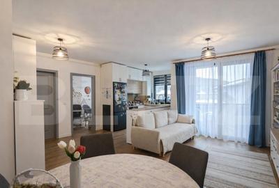 Apartament cu 3 camere semidecomandat în Florești - 2