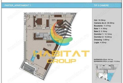 Apartament cu 3 camere decomandat în Timpuri Noi - 1