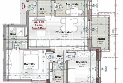 Apartament 3 camere de vanzare in Intre Lacuri, Cluj Napoca - 13