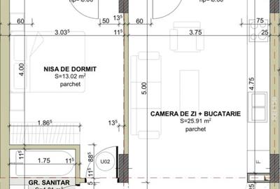 Apartament 2 Camere, 46mp, Etaj Intermediar, Zona Eroilor