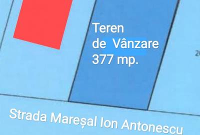Vanzare Teren perfect 377 mp. cu Autorizatie Constructie - 2