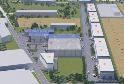 Parc Logistic format din 14 hale partial inchirate | Popesti-Leordeni - 1