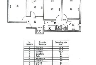 Apartament cu 3 camere decomandat în Drumul Taberei - 3